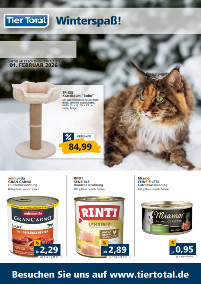 Hier unsere aktuelle Werbung entdecken! Winterspaß!